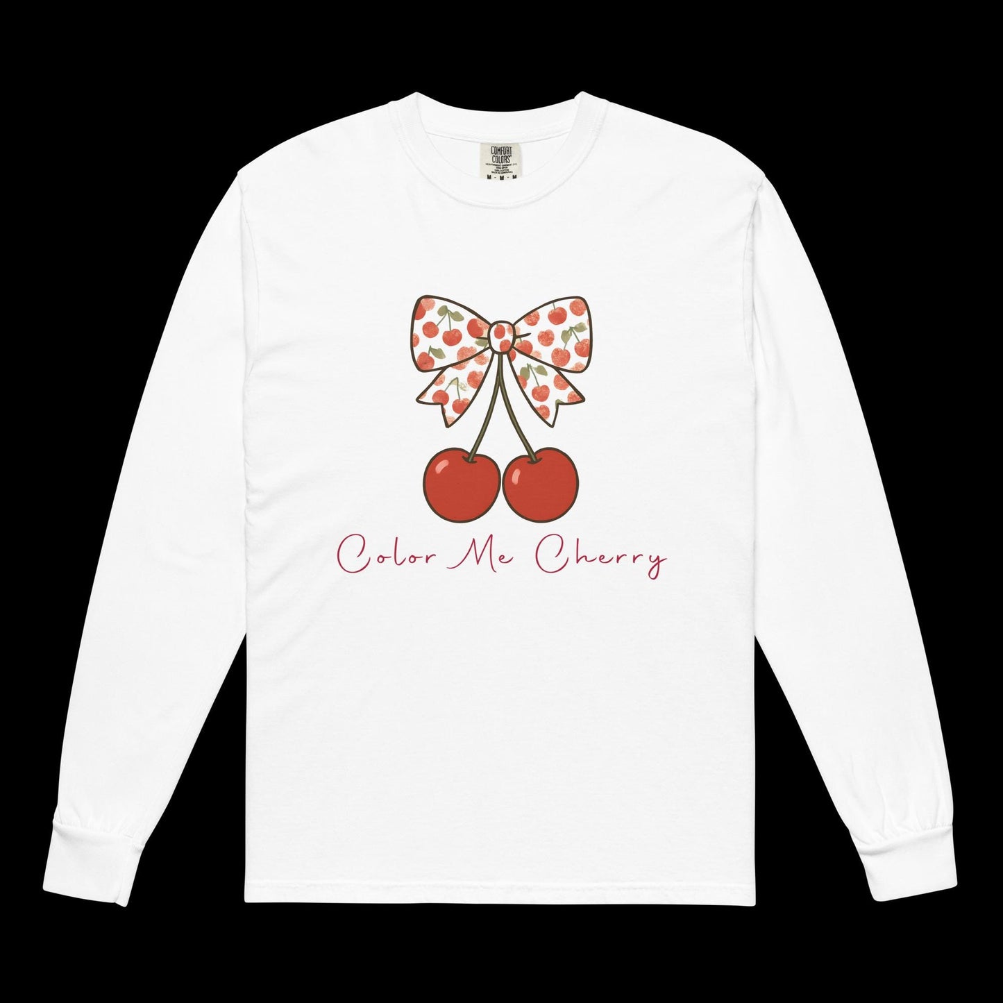 Cherry Coquette Bow PNG, Cherry Sublimation with a Coquette Bow, Coquette designed with Cherries digital download ong file, Cherry Png