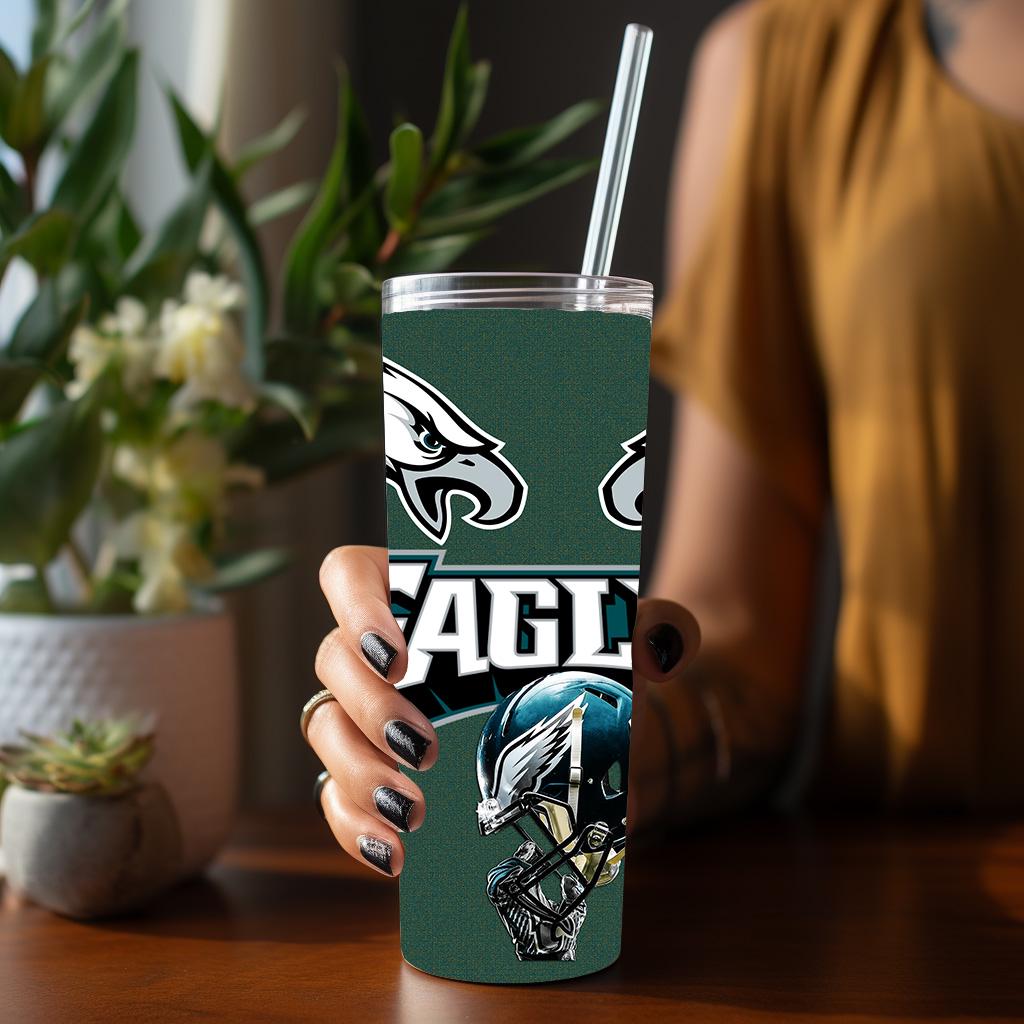 Philly Eagle Png, Football Philly Tumbler Wrap PNG, 2 Philadelphia 20oz tumbler sublimation, , Eagles Tumbler wrap, Philadelphia tumbler png
